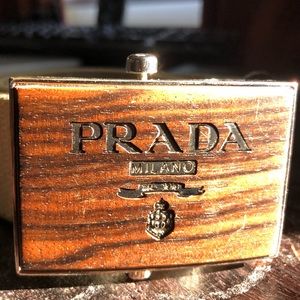 Prada Woven Canvas Belt. Small. adjustable and gently worn.